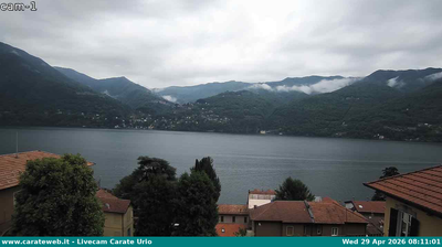 immagine della webcam nei dintorni di Tremezzina: webcam Carate Urio