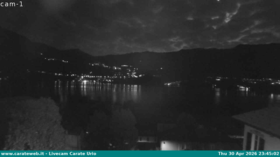immagine della webcam nei dintorni di Lanzo d'Intelvi: webcam Carate Urio