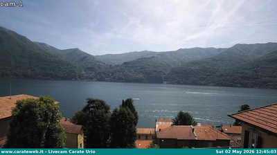 immagine della webcam nei dintorni di Tremezzo: webcam Carate Urio