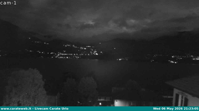 immagine della webcam nei dintorni di Cantù: webcam Carate Urio
