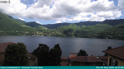 immagine della webcam nei dintorni di Sala Comacina: webcam Carate Urio