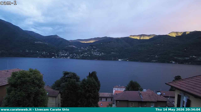 immagine della webcam nei dintorni di Albavilla: webcam Carate Urio