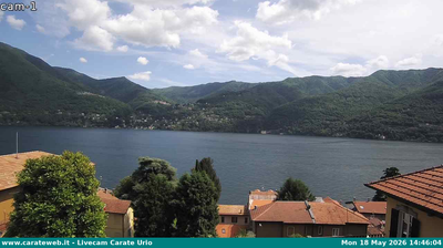 immagine della webcam nei dintorni di Albese con Cassano: webcam Carate Urio
