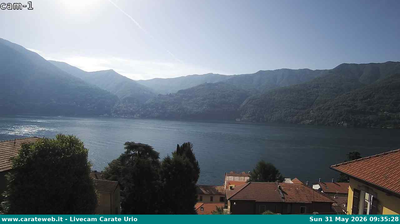 immagine della webcam nei dintorni di Casasco d'Intelvi: webcam Carate Urio