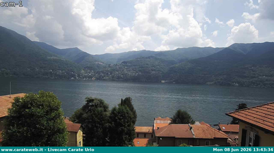 immagine della webcam nei dintorni di Como: webcam Carate Urio
