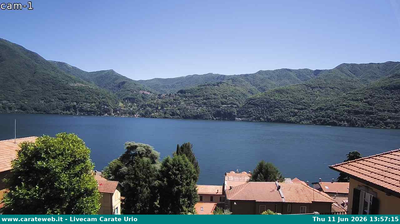immagine della webcam nei dintorni di Albese con Cassano: webcam Carate Urio