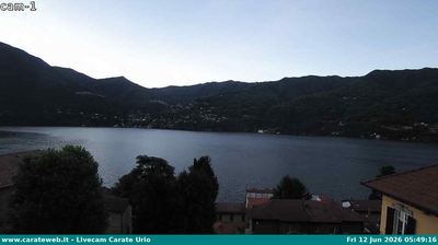 immagine della webcam nei dintorni di Albese con Cassano: webcam Carate Urio