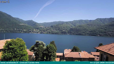 immagine della webcam nei dintorni di Valmorea: webcam Carate Urio