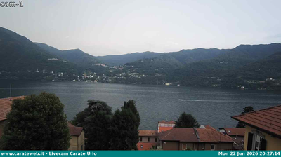 immagine della webcam nei dintorni di Cuasso al Monte: webcam Carate Urio