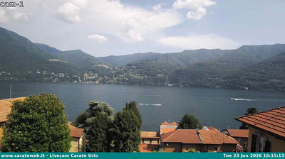 immagine della webcam nei dintorni di Cuasso al Monte: webcam Carate Urio
