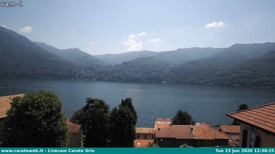 immagine della webcam nei dintorni di Cuasso al Monte: webcam Carate Urio