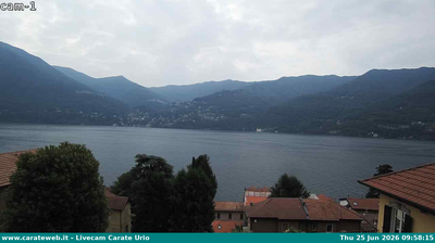 immagine della webcam nei dintorni di Suello: webcam Carate Urio