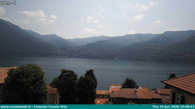 immagine della webcam nei dintorni di Albese con Cassano: webcam Carate Urio
