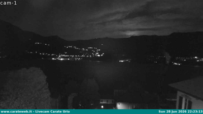 immagine della webcam nei dintorni di Erba: webcam Carate Urio