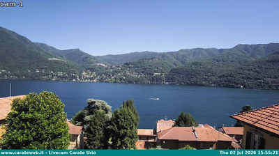 immagine della webcam nei dintorni di Albese con Cassano: webcam Carate Urio