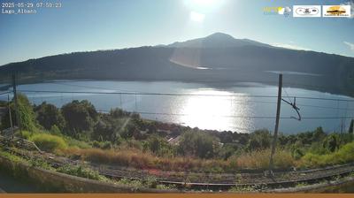 immagine della webcam nei dintorni di Roma Rebibbia: webcam Castel Gandolfo