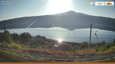 immagine della webcam nei dintorni di Rocca Priora: webcam Castel Gandolfo