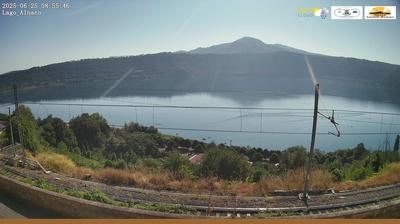 immagine della webcam nei dintorni di Roma San Paolo: webcam Castel Gandolfo