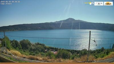 immagine della webcam nei dintorni di Rocca di Papa: webcam Castel Gandolfo