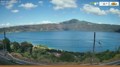 immagine della webcam nei dintorni di Rocca di Papa: webcam Castel Gandolfo