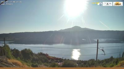 immagine della webcam nei dintorni di Roma Est: webcam Castel Gandolfo