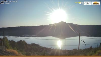 immagine della webcam nei dintorni di Capannelle: webcam Castel Gandolfo