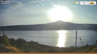 immagine della webcam nei dintorni di Roma Pietralata: webcam Castel Gandolfo