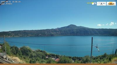immagine della webcam nei dintorni di Roma San Basilio: webcam Castel Gandolfo