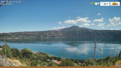 immagine della webcam nei dintorni di Genzano di Roma: webcam Castel Gandolfo