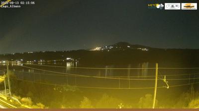 immagine della webcam nei dintorni di Pomezia: webcam Castel Gandolfo