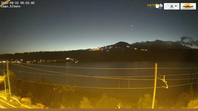 immagine della webcam nei dintorni di Roma Monte Sacro: webcam Castel Gandolfo