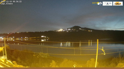 immagine della webcam nei dintorni di Roma Cinecitta': webcam Castel Gandolfo