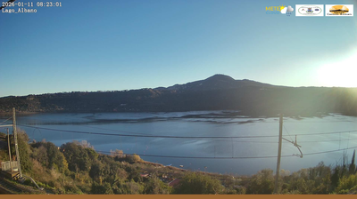 immagine della webcam nei dintorni di Rocca Priora: webcam Castel Gandolfo