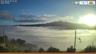 immagine della webcam nei dintorni di Genazzano: webcam Castel Gandolfo
