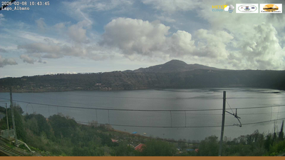 immagine della webcam nei dintorni di Capranica Prenestina: webcam Castel Gandolfo