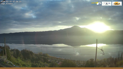 immagine della webcam nei dintorni di Anzio: webcam Castel Gandolfo