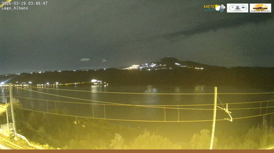 immagine della webcam nei dintorni di Pomezia: webcam Castel Gandolfo