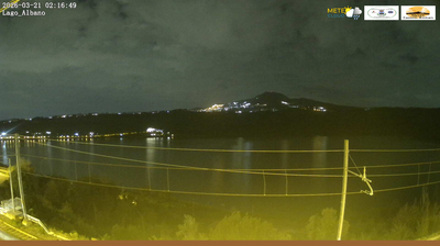 immagine della webcam nei dintorni di Roma Est: webcam Castel Gandolfo