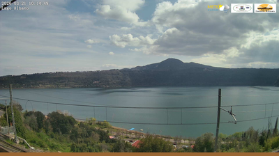 immagine della webcam nei dintorni di Roma Est: webcam Castel Gandolfo
