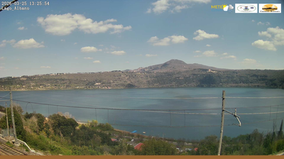 immagine della webcam nei dintorni di Genazzano: webcam Castel Gandolfo