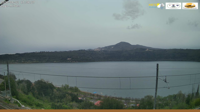 immagine della webcam nei dintorni di Roma Tor di Quinto: webcam Castel Gandolfo