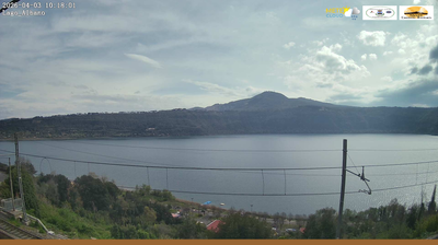 immagine della webcam nei dintorni di Roma San Paolo: webcam Castel Gandolfo