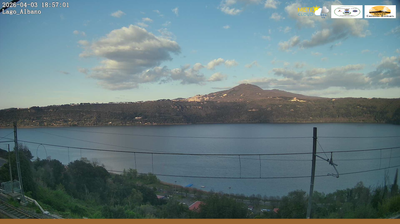 immagine della webcam nei dintorni di Roma Tiburtino: webcam Castel Gandolfo