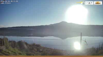 immagine della webcam nei dintorni di Pratica di Mare: webcam Castel Gandolfo