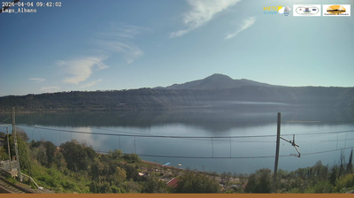 immagine della webcam nei dintorni di Pratica di Mare: webcam Castel Gandolfo