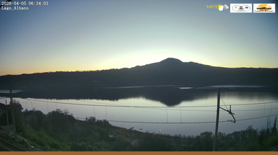 immagine della webcam nei dintorni di Rocca di Papa: webcam Castel Gandolfo