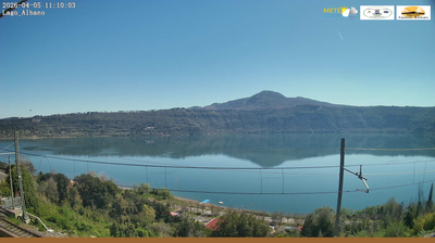 immagine della webcam nei dintorni di Roma Laurentino: webcam Castel Gandolfo