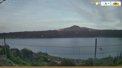 immagine della webcam nei dintorni di Roma Trevi: webcam Castel Gandolfo