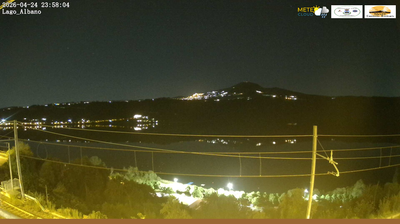 immagine della webcam nei dintorni di Pomezia: webcam Castel Gandolfo