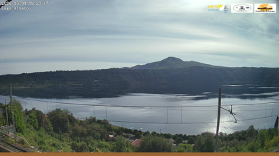immagine della webcam nei dintorni di Cecchignola: webcam Castel Gandolfo